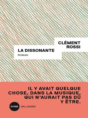 cover image of La dissonante